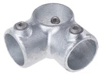 286-3437 RS PRO 3-Way Connector, Connecting Component, Strut Profile Type 2, Round Tube Size Type 2