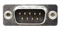l717sdeh09p-ol2-rm5 Amphenol Communications Solutions L717SD 9 Way Panel Mount D-sub Connector Plug, 2.74mm Pitch, with 4-40 UNC, Threaded