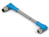t4062224004-001 TE Connectivity Male/Female 4 way M8 to 4 way M8 Sensor Actuator Cable, 500 mm