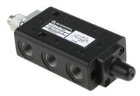 x3044002 Norgren Plunger 5/2 Pneumatic Manual Control Valve X30 Series, G 1/8, 1/8in, X3044002