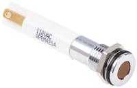 846-2796 RS PRO Orange Panel Mount Indicator, 110V ac, 8mm Mounting Hole Size, IP67