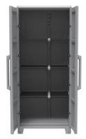 136-8877 RS PRO 2 Door Plastic Floor Standing Storage Cabinet, 780 x 430 x 1840mm