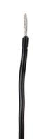 3075-bk005 Alpha Wire Hook-up Wire PVC Series Black 0.75 mm² Hook Up Wire, 18 AWG, 16/0.25 mm, 30m, PVC Insulation, 3075 BK005