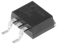 fqb22p10tm onsemi QFET Type P-Channel MOSFET, 22 A, 100 V Enhancement, 3-Pin TO-263
