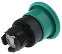 zb5ac3 Schneider Electric Harmony XB5 Series Green Spring Return Push Button Head, 22mm Cutout, IP66, IP69K