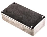 1590g Hammond 1590 Series Natural Die Cast Aluminium Enclosure, IP54, Natural Lid, 100 x 50 x 25.5mm