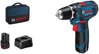 060186810f Bosch GSR Autolock 12V Cordless Drill Driver Li-ion, Euro Plug