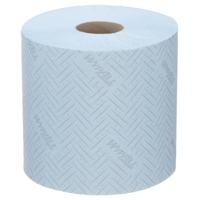 7255 Kimberly Clark WypAll Rolled Blue Paper Towel, 380mm, 800 Sheets
