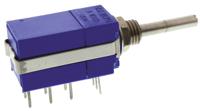 54cad-e28-b13p50l Bourns 54 5kΩ Rotary Potentiometer 1-Gang Panel Mount, 54CAD-E28-B13/P50L