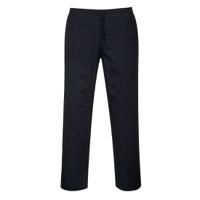 c070bkss Portwest C070 Unisex's Black 35% Cotton, 65% Polyester, Size S Waist Size 65.00 W 29in L