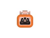 dt06-2s-tn09 TE Connectivity, DT06-2S Automotive Connector Socket Brown Cable 2 Way, Cable Termination DT06-2S-TN09