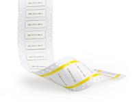 3ps-187-2-wt Brady B-342 on White Label Roll, 50.80 mm Width, 8.51mm Label Length, 50.8mm Label Width