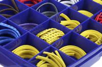 530-00161-hopc30-pvc-mix HellermannTyton HOPC Slide On Cable Marker Kit, Black, Blue, Brown, Green, Grey, Orange, Red, Violet, White, Yellow,