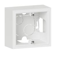 600041 Legrand 6000 White Aluminium Back Boxes, IP44, Flush Mount Mount, 1 Gangs, 48.5 x 88mm