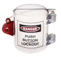 862-5228 RS PRO Clear 1-Lock Polycarbonate, ABS, RANDOM Push Button Lockout, 7.25mm Shackle