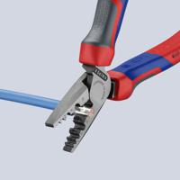 97-72-180 Knipex 97 Hand Crimp Tool for Bootlace Ferrule, 0,25 → 16mm² Wire