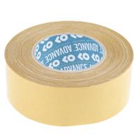 at305 Advance Tapes AT305 Transparent Double Sided Cloth Tape, 0.34mm Thick, 7.8 N/cm, Cloth Backing, 50mm x 25m