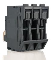 df103 Schneider Electric 32A Rail Mount Fuse Holder for 10 x 38mm Fuse, 3P, 690V ac