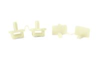 152-11359 HellermannTyton Natural Cable Tie Mount 22 mm x 18mm, 9.3mm Max. Cable Tie Width