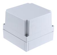 abs-175150-hg-enclosure Fibox Grey ABS Enclosure, IP66, IP67, 180 x 180 x 150mm
