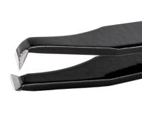 15arwcne0 ideal-tek 115 mm, Carbon Steel, Flat; Rounded, ESD Tweezers