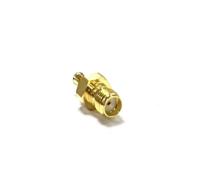 246-9517 RS PRO Straight 50Ω Coaxial Adapter SMA Socket to MCX Plug 6GHz