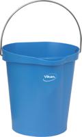 56863 12L Plastic Blue Bucket With Handle