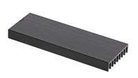 ick40b Fischer Elektronik Heatsink, Universal Rectangular Alu, 8.5K/W, 51 x 19 x 4.8mm