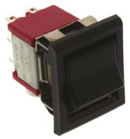 7201j51zqe22 C & K DPDT, On-(On) Rocker Switch Panel Mount