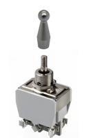 647hx2330 APEM Toggle Switch, Panel Mount, (On)-Off-(On), DPDT, Screw Terminal, 250V ac