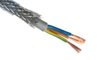 0016065 Lapp ÖLFLEX CLASSIC 100 SY Control Cable, 3 Cores, 1.5 mm² CSA 16 AWG, Screened, 50 m, Grey Polyvinyl Chloride Sheath