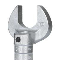 7774710 Gedore 8791 Series Open Ended Insert Spanner Head, 30 mm, 16mm Insert, Chrome Finish