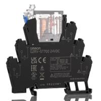 g2rv-st700-24vdc Omron G2RV-ST Series Electromechanical Interface Relay, DIN Rail, 24 V dc Coil, SPDT, 13.5 mA