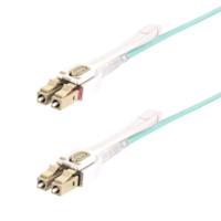 450fblclc10pp StarTech.com LC to LC Duplex Multi Mode OM4 Fibre Optic Cable, Light Blue, 10m