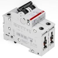 2cds252001r0164-s202-c16 ABB System Pro M Compact S200 MCB, 2P, 16A Curve C, 400V AC, 6 kA Breaking Capacity