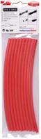 308-30611-his-3-bag-62-po-x-rd HellermannTyton Heat Shrink Tubing, Red 6mm Sleeve Dia. x 200mm Length 3:1 Ratio, HIS-3 BAG Series