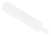 325-766 RS PRO Standoff, M3 x M3 Thread, 25mm Body, Nylon 66, Male/Female, 6mm Stud