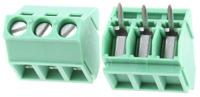 1713736 Phoenix Contact SMKDS 3/ 3-5.08 Series PCB Terminal Block, 3-Contact, 5.08mm Pitch, Through Hole Mount, 1-Row, Screw