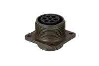 ms3102e16s-1s Amphenol Industrial, MS-E 7 Way MIL Spec Circular Connector Plug, Socket Contacts,Shell Size 16, Quick Coupling