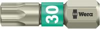 05071037001 Wera Torx Screwdriver Bit, TX 30 Tip, 25 mm Overall
