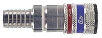 103002005 CEJN Brass, Steel Pneumatic Quick Connect Coupling, 13mm Hose Barb