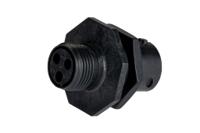 uts7103p Souriau Sunbank by Eaton Circular Connector, 3 Contacts, Panel, Standard Connector, Plug, Male, IP68, IP69K, UTS Series