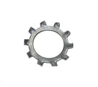 193-3452 RS PRO Bright Zinc Plated Steel External Tooth Washers, M16, DIN 6797A