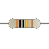 mf0207fte52-100k Yageo 100kΩ Metal Film Fixed Resistor 0.6W ±1% MF0207FTE52-100K
