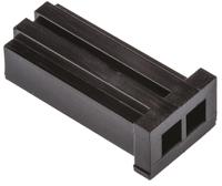 280358 TE Connectivity, AMPMODU MOD II Female Connector Housing, 2.54mm Pitch, 2 Way, 1 Row