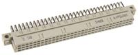284258-284258-e ERNI 96 Way 2.54mm Pitch, Type R Class C2, 3 Row, Right Angle DIN 41612 Connector, Socket