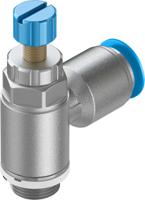 grla-14-qs-10-rs-d Festo GRLA Series Tube Exhaust Valve, 10mm Tube Inlet Port x G 1/4 Outlet Port, 534340