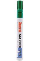 20379-ab Ambersil Green 3mm Medium Tip Paint Marker Pen for use with Various Materials