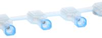 3-520406-2 TE Connectivity Ultra-Fast Plus .250 Blue Insulated Female Spade Connector, Receptacle, 6.35 x 0.81mm Tab Size, 1.3mm²