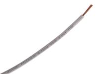 4725051 Lapp ÖLFLEX® H05Z-K 90° Series White 0.52 mm² Hook Up Wire, 20 AWG, 100m,